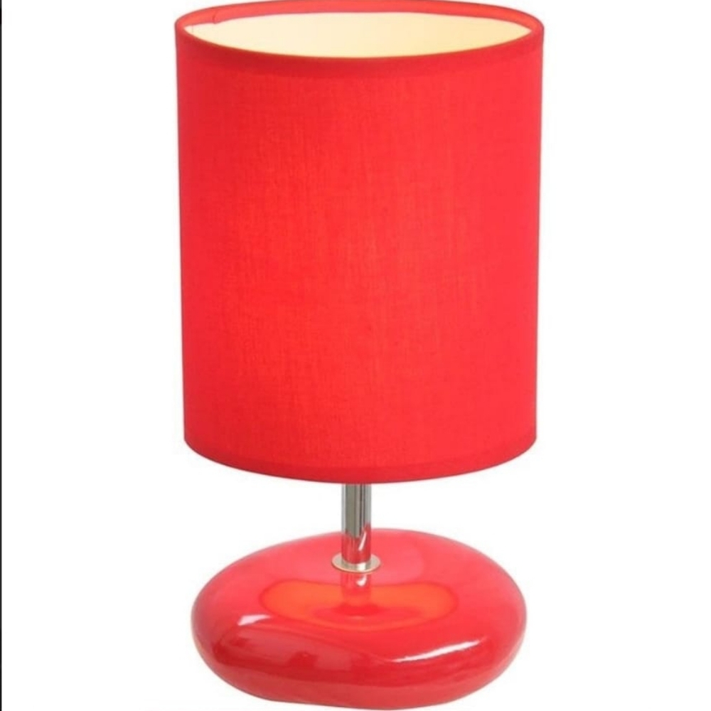 Vibrant Red Table Lamp